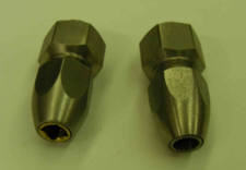 Quickdraw Cut Down collets, specify round or square drive