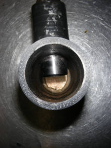 Tee muffler view #1