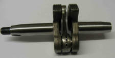 Slotted stroker crank